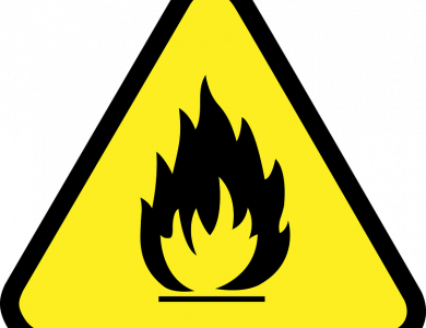 Upozornění na nebezpečí požárů 