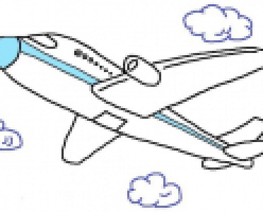 letadlo, ilustrace