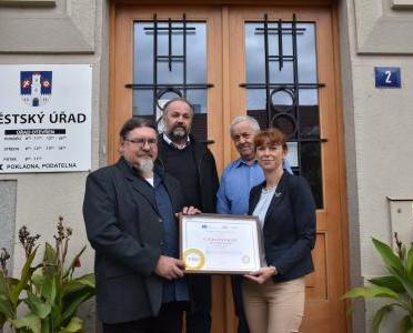Městský úřad získal zlaté ocěnění 