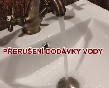 Oznámení o přerušení dodávky pitné vody 