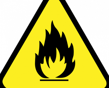Upozornění na nebezpečí požárů 