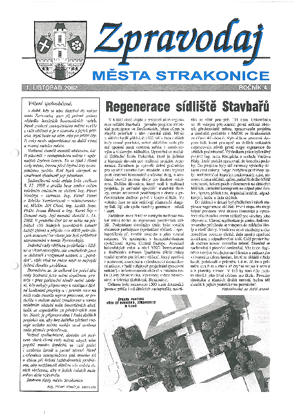 uvodní stránka zpravodaje