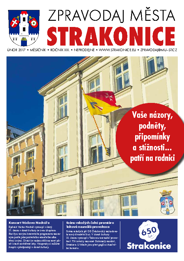 uvodní stránka zpravodaje