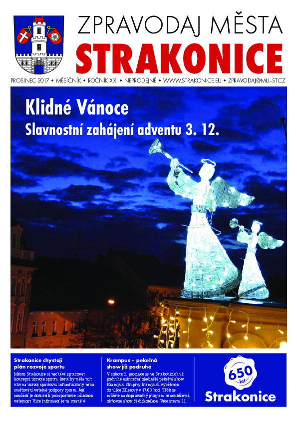 uvodní stránka zpravodaje