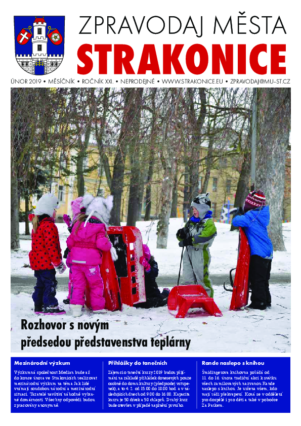 uvodní stránka zpravodaje