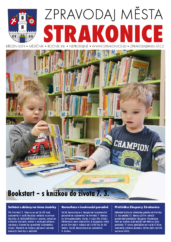 uvodní stránka zpravodaje