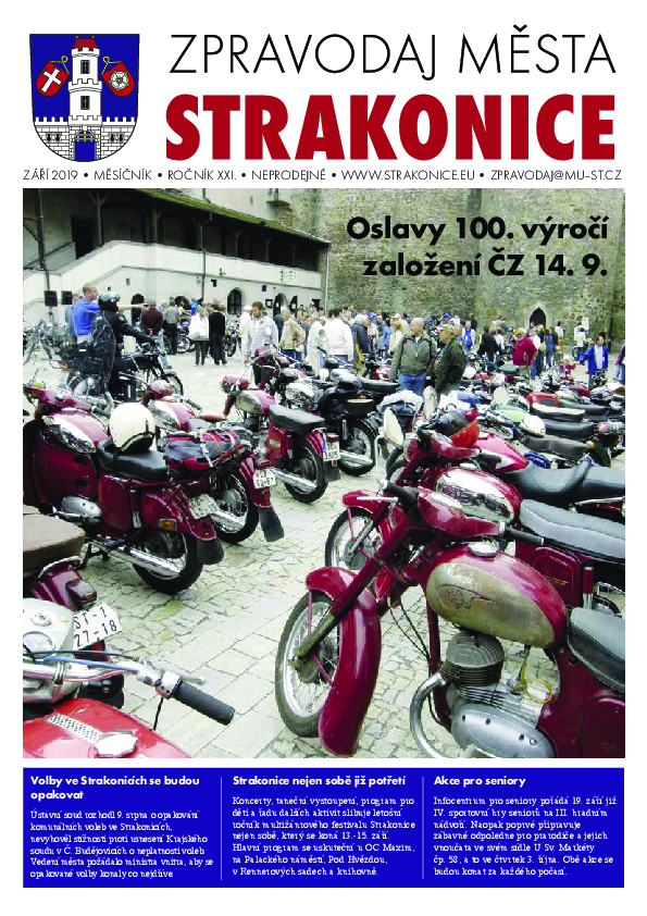 uvodní stránka zpravodaje