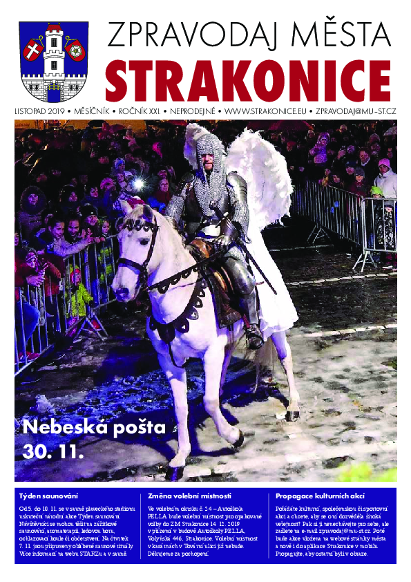 uvodní stránka zpravodaje