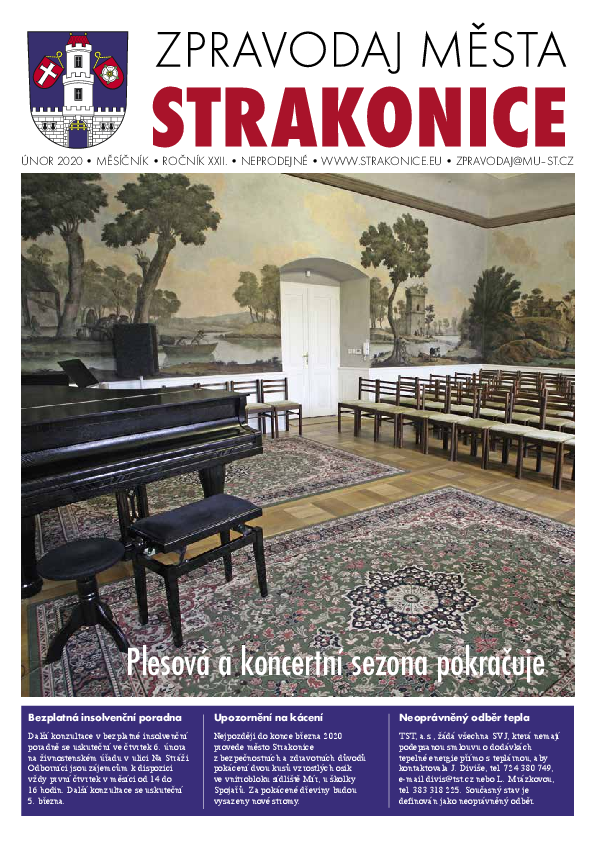 uvodní stránka zpravodaje