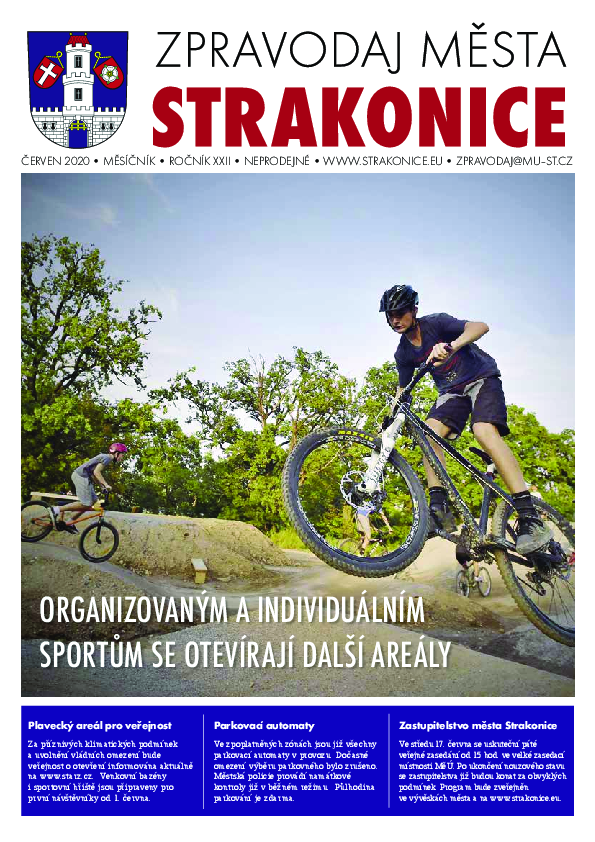 uvodní stránka zpravodaje