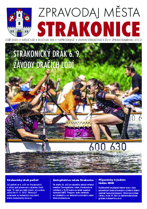 uvodní stránka zpravodaje