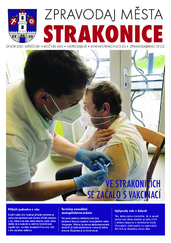 uvodní stránka zpravodaje