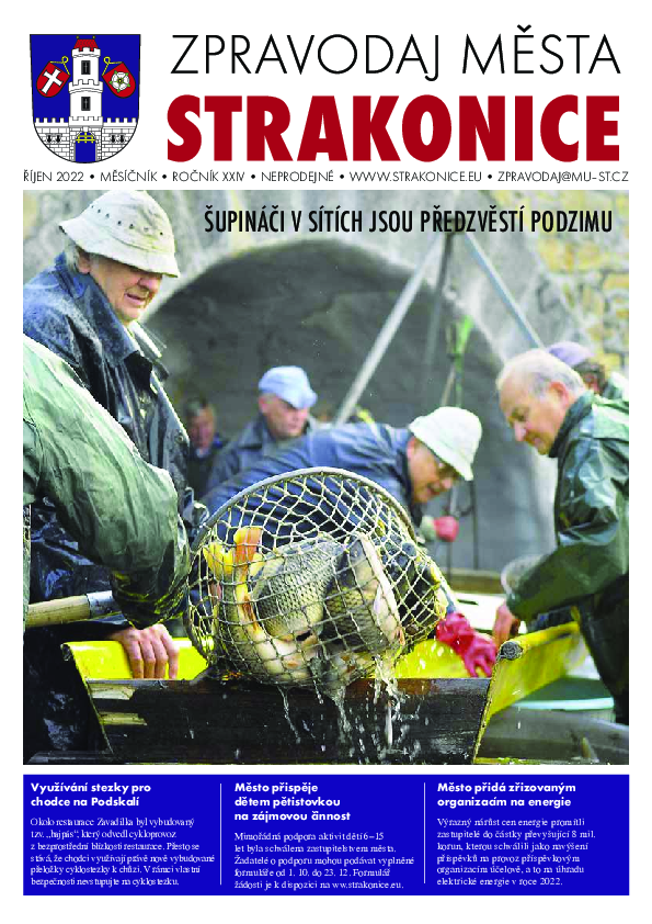 uvodní stránka zpravodaje