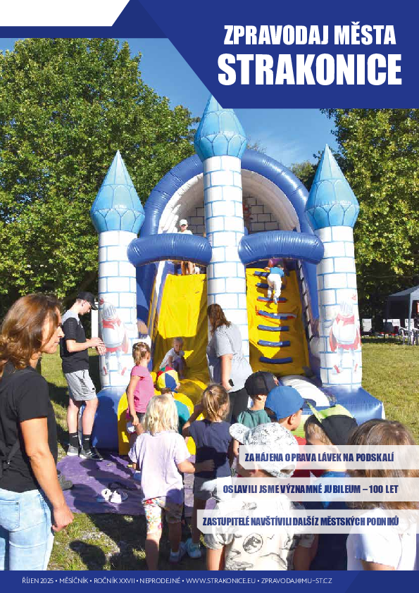 uvodní stránka zpravodaje