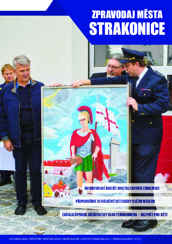 uvodní stránka zpravodaje